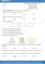 Đề kiểm tra giữa học kì 2 Toán 4 Cánh diều - Đề số 7